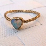 vintage victorian opal ring