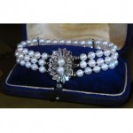 antique pearl bracelet