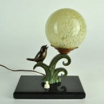 vintage 1930s sparrow table lamp