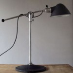 vintage 1950s german articulated lamp