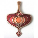 vintage 1960s unn tangerud for david andersen pendant