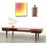 vintage arne vodder teak coffee table