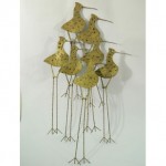 vintage c jere sandpipers sculpture