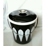 vintage catherine holm enamel ice bucket