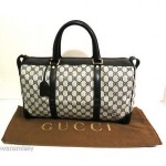 vintage gucci duffel travel bag