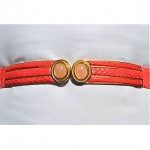 vintage judith leiber snakeskin belt