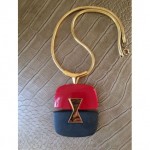 vintage lanvin pendant necklace