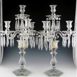 vintage pair heisey old williamsburg candelabra