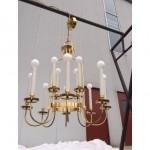 vintage tommi parzinger attributed chandelier