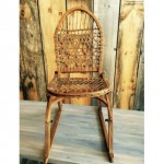 vintage tubbs snowshoe folding chair