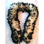 vintage turkey feather boa