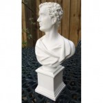 antique 1828 parian porcelain bust of lord byron