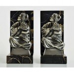 vintage 1930s a feron geisha bookends