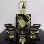 vintage 1930s k palda decanter set