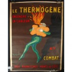 vintage 1940s thermogene advertising poster