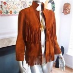 vintage 1960s fringe leather jacket