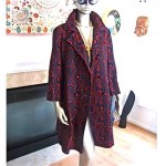 vintage 1960s mod print coat