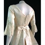 vintage 1960s wedding gown