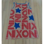 vintage 1968 paper nixon campaign dress