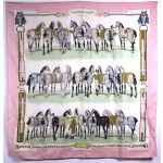 vintage 1969 hermes silk horse scarf