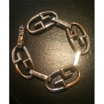 vintage 1970s gucci sterling bracelet