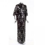 vintage 1970s mr blackwell custom sequin evening gown