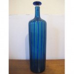 vintage 20th century venini murano glass bottle vase