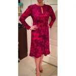 vintage bessi firenze silk dress