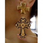 vintage christian lacroix earrings