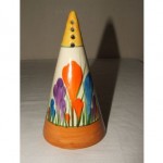 vintage clarice cliff sugar sifter