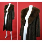 vintage pierre cardin fur coat