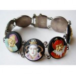 vintage toshikane porcelain bracelet