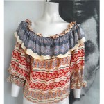 vintage zandra rhodes for jack mulqueen top