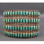 vintage zuni turquoise bracelet