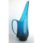 vintgae mid-century blenko pitcher