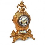 antique 1880s french mantle clock