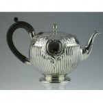 antique 1890s solid silver teapot