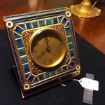 vintage 1920s tiffany desk clock not working