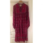 vintage 1970s adini festival smock dress