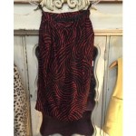 vintage 1980s ysl silk skirt