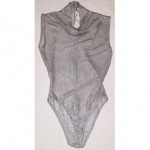 vintage 1990s versace lurex bodysuit