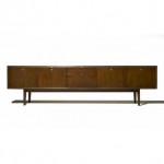 vintage 8-foot mid-century stow davis credenza