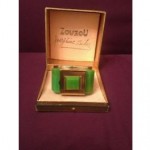 vintage art deco bakelite compact=