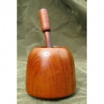 vintage dansk teak mortar and pestle