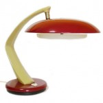 vintage fase madrid boomerage desk lamp