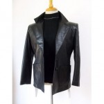 vintage hermes leather jacket