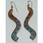 vintage laurel burch earrings