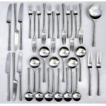 vintage mid-century dansk stainless flatware set