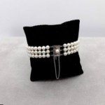 vintage mikimoto pearl bracelet