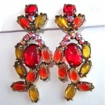 vintage schiaparelli earrings